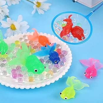Amazon | SensaBliss 金魚すくいセット 21匹 ポイ おうち縁日